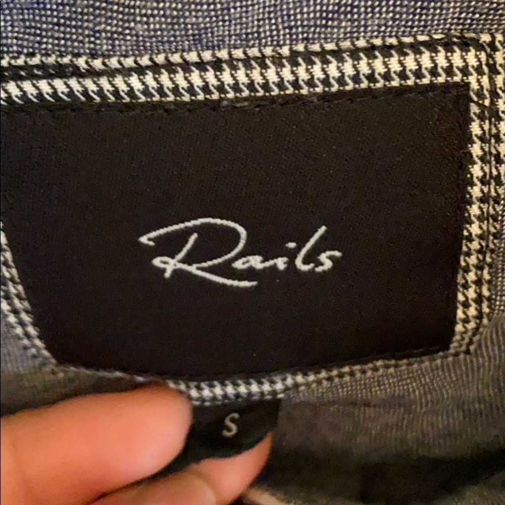 Rails Plaid Button-Down Size Small - image 6